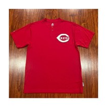 마제스틱 청소년 신시내티 레즈 BP 저지 셔츠 특대형 XL 야구 MLB 남아