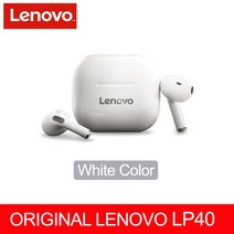 무선 이어폰 블루투스 골전도이어폰 초소형이어폰, LP40 White