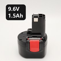 보쉬 충전기 전동드릴 12V 14.4V 충전 GSR12-2 배터리, 9.6v 1.5Ah(1500mAh)