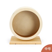 캣휠 스타 무소음 캣휠 미니 먼치킨 캣타워 대여나무 음소거 코르크 매트 햄스터 러닝 휠 황금 실크 베어, 03 Medium