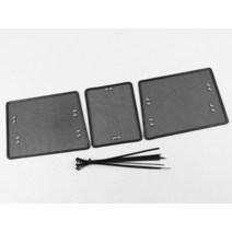 양봉 헤드 보호망프론트 헤드 그릴 인서트 네트 곤충 스크리닝 메쉬 트림 보호 도요타 랜드 크루저 프라도