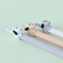 국산 댕댕이 강아지 볼펜 3color [귀여운 캐릭터 동물 판촉 펜], 화이트