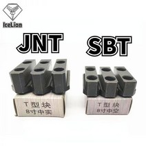 임팩트 드릴 척 키레스 원터치 핸들 유압 t-슬롯 jntsbt 5 6 8 cnc 선반 턱 인치 내부 구멍 가공 홀더 보링 중공 t 너트 블록, sbt 5인치