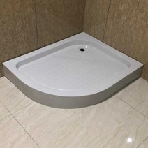코너 샤워실 부속 바닥 발판 캠핑카 카라반 배수 타일, 정사각형 80x80