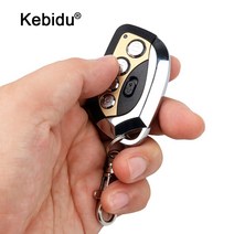 자동문 자동문 센서 리모컨 Kebidu 433MHz 복사기 게이트 차고 문 원격 컨트롤러 키 체인 무선 RF 제어 조, 01 Black