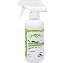 애완 동물을 위한 dechra dermallay 오트밀 컨디셔너 12온스