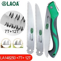 LAOA 250mm 접이식 톱 휴대용 트리밍 새로운 유형 7T 9T 12T 접이식 과일 나무 가지 치기 정원 마당 도구, 중국, 250 개 이상의 7T12T 블레이드