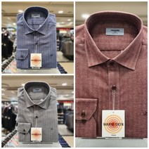 NC 불광점 레노마 #백화점 이월 상품 # 고퀄리티 면100% 헤링본 솔리드 3컬러 따듯 기모 슬림핏 남방 셔츠 RIWSL0-151