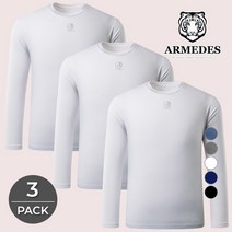 아르메데스 남성용 히트기모 내의 상의 AR-34 3매