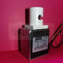 판체크밸브 WK 정상 폐쇄 클램프 밸브 스퀴즈 브레이크 압력 솔레노이드 다이어프램 핀치 글로브 V VDC, [03] IDmm ODmm, [01] V, [01] NC