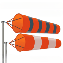 바람자루 풍향기 풍향지시기 윈드삭 적색 바람 방향, 길이   1m / 오렌지 반사 모델