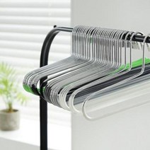 아트박스/홈앤하우스 멀티코팅 바지걸이 40p, 블랙