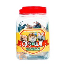 SH라이온 동물의 왕국 동물 곤충 공룡 어류 조류 파충류 모형 (중형) 교육용 동물 완구, 야생의 세계