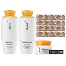(최신)설화수 자음수125ml+자음유액 125ml+탄력크림 45ml+총100ml 탄력영양크림 5ml*20개 증정