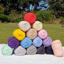 자이언트얀 빅얀 점보얀 패브릭얀 점보실 암니팅 핸드니팅 핑거니팅 자이언트실 17색상, 베이지