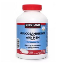커클랜드 커클랜드시그니춰 글루코사민HCI + 엠에스엠, 1792MG X 375정, 1개