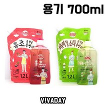 MY 애경트리오 용기 700ml 홍초 베이킹소다