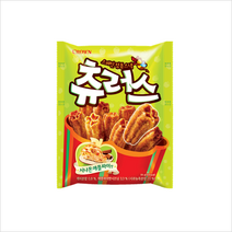 크라운제과 츄러스 시나몬애플 파이 84g x 4개