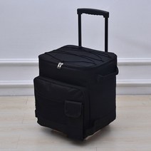 아이스박스 캐리어 보온보냉 쿨러백 43L 대형 블랙