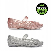 크록스공식 키즈 CROCS ISABELLA FLOWER FLAT K 2종 택1 20SKFT205461
