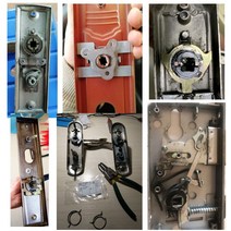 토션스프링 도난 방지 도어 잠금 토션 스프링 1.5x25x10mm 전자 핸들 용 금속 코일 교체 액세서리 부품 수리, [01] 1.5x25x10mm(1Pcs)