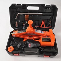 수동 렌치 및 휠 초크 및 무선 원격 전기 자동 리프트 가위 잭 리프팅 도구 qz041와 12V 3ton 전기 자동차, 한개옵션0