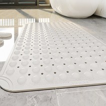 미끄럼방지 욕실 매트 논슬림 패드, 그레이