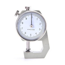 폭 측정기 0-20mm 두께 게이지 마이크로 게이지 정확도 가죽 두께 테스터, -b1, 1개