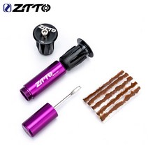 mtb 자전거 휠셋 삼발이 MTB 산악 ztto 튜브리스 타이어 수리 키트 with bar end hidden tool 타이어 유지 보수 도구 road bike, btgj-001 바 엔드