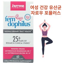 재로우 포뮬러 자로우 펨 도피러스 여성 유산균 50억 60 베지캡슐 상온보관 여성질건강과 요로건강 미국직구