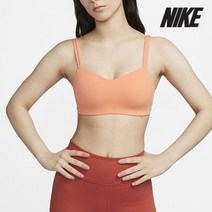 나이키 브라 D44- DO6609-871 엘레이트 라이트 서포트 패드 스트래피 스포츠 브라