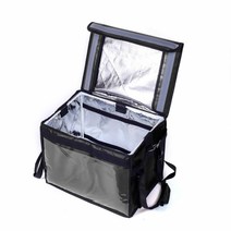 유디씨티 보온보냉 배달가방 48L 블랙 배달대행가방 배달용가방 배달보냉가방