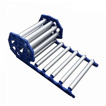 대화콘베어 DRCA-450 알루미늄 롤러카페트 롤러폭45cm 길이1m 롤러10개, 1개