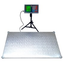 동물병원 체중계 동물 반려동물 대형견 강아지 전자저울 몸무게, 상세 페이지 참고, 스테인레스 스틸 60x100cm + LCD