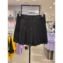 더데이걸 요즘 유행 블랙 코디 천재 플리츠 스커트 (치마바지) TGWH22701
