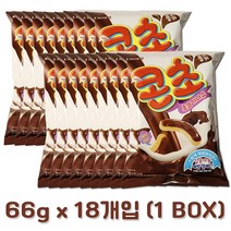 크라운 콘초 66g x 18개입