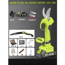 독일기술 충전식 전동 전지 가위 고지 장대 다목적 과수 나무 꽃 가지치기 조경 리튬, 브러시리스강화4.6