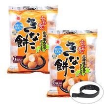 훈와리메이진 콩가루 모찌 과자, 75g, 2개