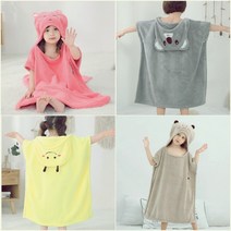 애니멀 후드담요 키즈 캐릭터 동물 수면잠옷 어린이 담요망토 무형광 코알라 고양이