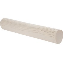 천연라텍스 죽부인 멀티쿠션 롱쿠션 긴배게 모찌, 베이지 벨벳 재킷 80x15 cm