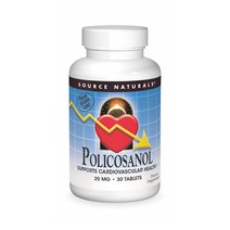 소스네추럴스 SOURCE NATURALS 폴리코사놀 혈관청소부 20 Mg 30 정