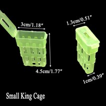 5pcs 양육 시스템 여왕벌 케이지 Imprison 킹 박스 플라스틱 양봉 꿀 도구 용품 포수 꿀벌 장비, [01] 라이트 그린, [01] 5PCS