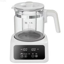 항온유조기 난유기 온유기 다용도 거품 분유기 항온 전기포트 선물, 흰색