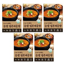 (홈쇼핑) 더담아 가시없는 순살 얼큰 매운탕 즉석국, 500g, 5개