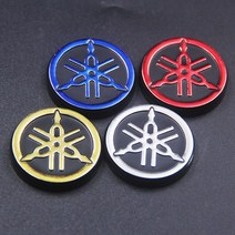 발통마켓 야마하 2.9cm 미니 3D 스티커 엠블럼 MT03 R3 포르자, 야마하미니원형엠블럼(소형실버)3P, 1개
