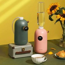 순간 온수기 직수 캠핑 급속 분유포트 전기 물 가정용 싱크대 사무실 세면대, 핑크