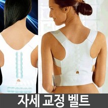 어깨펴주는 굽은어깨교정 등교정 등펴기 체형자세밴드, 자세벨트, 1개