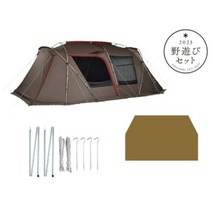 스노우 피크 세트 2023 패밀리 2룸 랜드록 세트 FK-247 차박 캠핑 그늘막 텐트