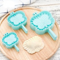 만두 피 만들기 기계 금형 반죽 틀 제조기 프레스 베이킹 쉬운 5, 하트엠