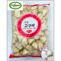 [다이아] 고구마 95% 유탕 고구마 2kg 2-5EA(냉동)(각종토핑)_치즈왕자, 2팩